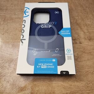 Presidio 2 Grip Magnetic Case for Apple iPhone 14 Pro (6.1") - Coastal Blue